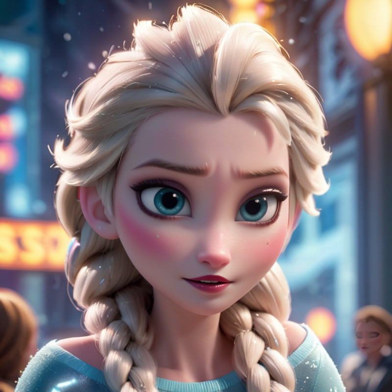 3D Animated Princess